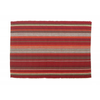 Placemats Ribbed - Red Stripes