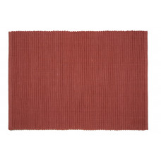 Placemats Ribbed - Rust