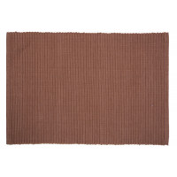 Placemats Ribbed - Spice Brwon