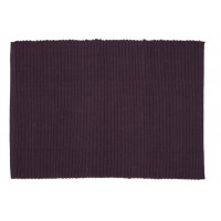 Placemats Ribbed - Chocolate