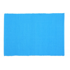 Placemats Ribbed - Turquise blue