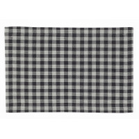 Placemats Fabric - Buffalo Grey Plaid (No Patch)