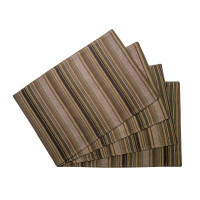 Placemats Fused - Alloy Stripe