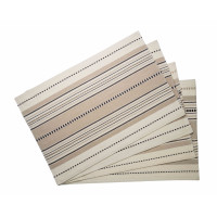 Placemats Fused - Coco Stripe