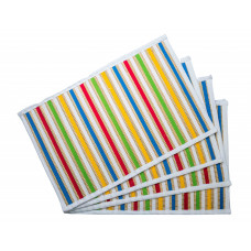 Placemats Multi - Bamboo stripes