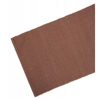 Table Runner Ribbed - Spice Brown
