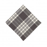 Table Cloth - Stone Grey Plaid