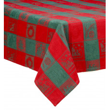 Table Cloth - X-Mas Angle/Wreath