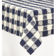 Table Cloth - Leaf Navy
