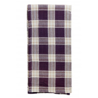 Tea Towels Pattern - Purple Check