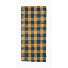 Tea Towels Pattern - Navy Check
