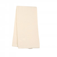 Tea Towels Waffle Solid Color - Ivory/Ecru