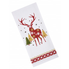 Tea Towels Pattern - X-mas, Reindeer