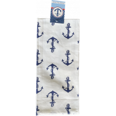 Tea Towels Pattern - Anchor All Over Printed