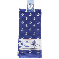 Tea Towels Pattern - Anchor's Aweigh Printed