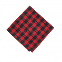 Dish Cloth Pattern - Buffalo Red Plaid Waffle