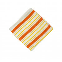 Dish Cloth Pattern - Orange Stripes