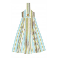 Hanging/Tie Button Towel - Seaside