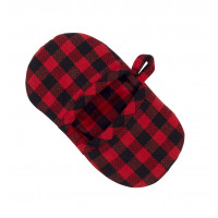 Microwave Mitten - Buffalo Red Plaid (No Emb.)
