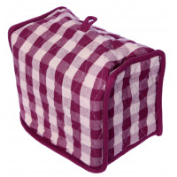 Toaster Cover - Burgundy Check