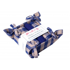 Bread Basket Set - Navy Check Bread Basket Set - Navy Check