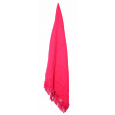 Cotton Throw Heart Weave - Red