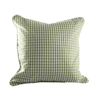 Zip Cushion Cover - Toro Green Check