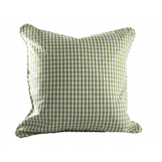 Zip Cushion Cover - Toro Green Check