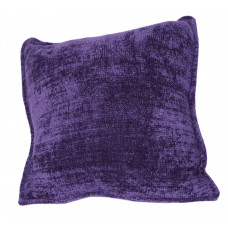 Chenille Cushion Cover - Purple