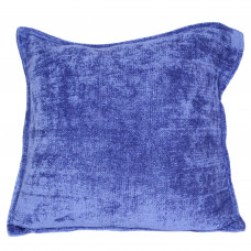 Chenille Cushion Cover - Blue