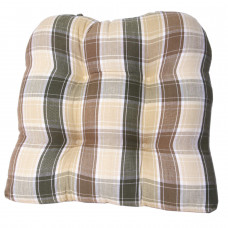 Chair Pad Tufted - Tulip