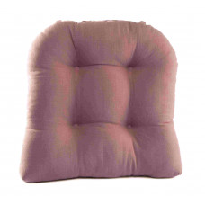 Chair Pad Tufted - Dusty Rose