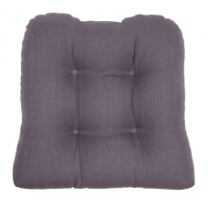 Chair Pad Tufted - Purple