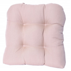 Chair Pad Tufted - Beige