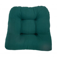 Chair Pad Tufted - Hunter Green