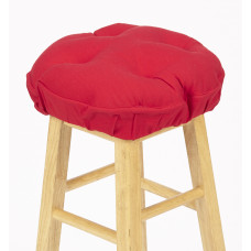 Bar Stool Cover - Red
