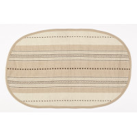 Floor Mat - Coco Stripe (Oval)