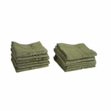 Face Cloths - Bamboo - Olive Green