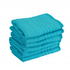 Hand Towels - Bamboo - Turquoise/Aqua Blue