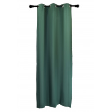 Ring/ Grommet Curtain - Moss Green