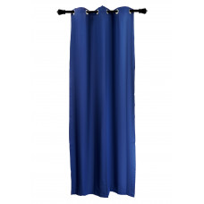 Ring/ Grommet Curtain - Navy Blue