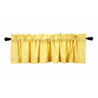 Window Topper/Rod, Solid - Yellow
